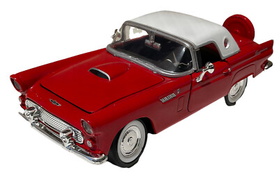 Franklin Mint 1/24 Ford Thunderbird 1956 Red Diecast | eBay
