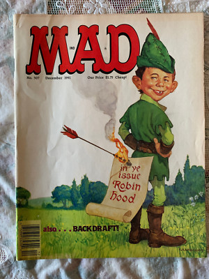 Vintage 1991 MAD #307, Magazine,Very Fine, EC Comics | eBay