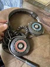 Vintage 1970s KOSS Professional Stereophones Stereo Headphones Broken No Returns