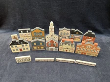 The Cat’s Meow, Signed Collection of Wooden Shops, Houses & Accessories