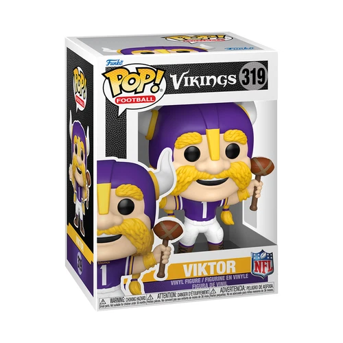 Funko Pop! NFL Mascots Vikings - Viktor #319 Vinyl Figure with Case FREE SHIP
