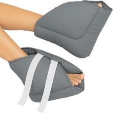 Heel Protector Cushion Pair - Foot Boot for 1 Pair Pack of 1 , Grey