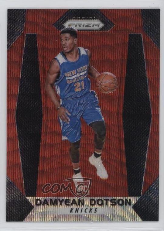 2017-18 Panini Prizm Ruby Wave Prizm Damyean Dotson #272 0wp8