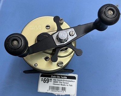 ABU GARCIA　AMBASSADEUR 4600 CI　送料込み Abu Garcia Ambassadeur Bass 4600C Fishing Reel. Made in Sweden. | eBay