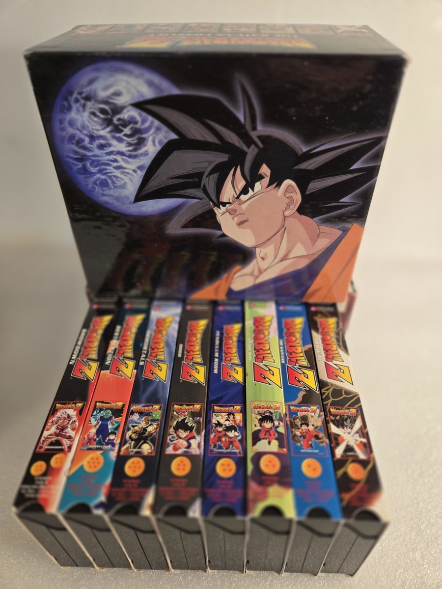 Dragon Ball Z - Saiyan: Box Set (VHS, 1999, 8-Tape Set, Dubbed