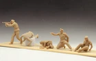 1/35 Resin  WWII German Panzer Crew 5 Figures Unpainted