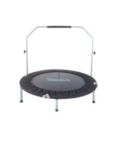SereneLife SLSPT438 tragbarer Fitness Rebounder Trampolin 76,2 cm
