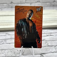 2000 WWF Wrestling Vending Prism sticker The Rock Dwayne Johnson 6