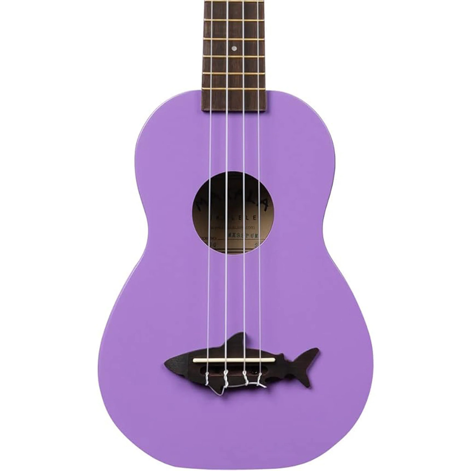 Kala Makala Shark Bridge Soprano 4-String Ukulele - Purple 12590₽