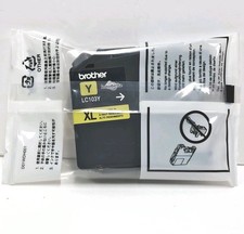 Brother LC103Y XL Ink Cartridge High-Yield New Sealed Expires 2/2027