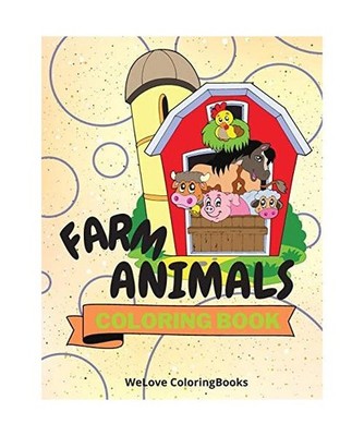 Farm Animals Coloring Book: Cute Farm Animals Coloring Book | Adorable Farm Anim