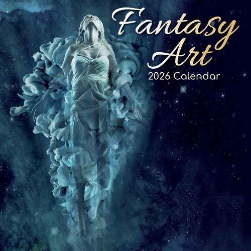 FANTASY ART - 2026 WALL CALENDAR - BRAND NEW - 224518 - Picture 1 of 2