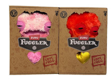 LOVE FUGGS Fuggler 9 Inch Plush  Set of Two Love Alien  Wide Eyed Weirdo NEW