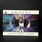 2025 Panini Origins Big Bang Case Hit SSP Shedeur Sanders #13 Browns Rookie RC