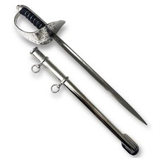Miniature Charles III British Army Infantry Officers 1897P Letter Opener in case