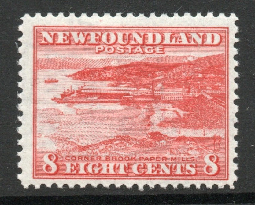 Newfoundland 1941-44 8c Rose-red perf 12½ SG 282 Mnh. - Image 1 of 1