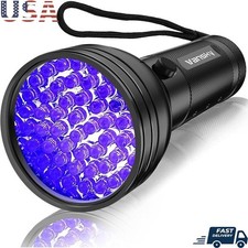 51 LED UV Black Light Flashlight Pet Urine Detector Scorpion Finder Resin Curing