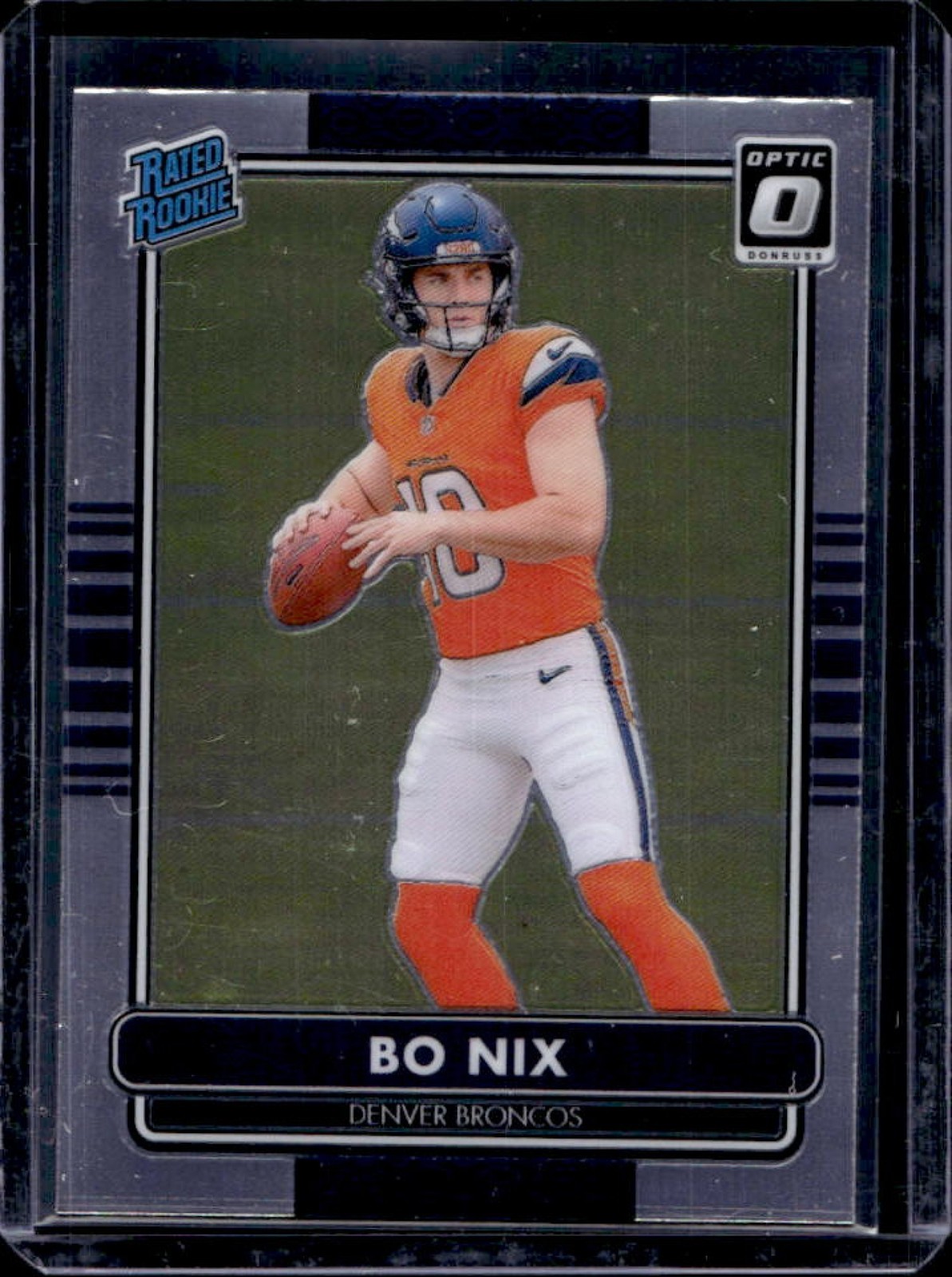 2024 Donruss Optic Bo Nix 2014 Retro Series Rated Rookie #6 Broncos