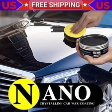 Black Car Wax Ceramic Coating Scratch Repair Polish Paint Protection Gloss Shine