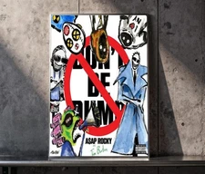 Asap Rocky Don’t Be Dumb Official Album Cover Home Decor Poster