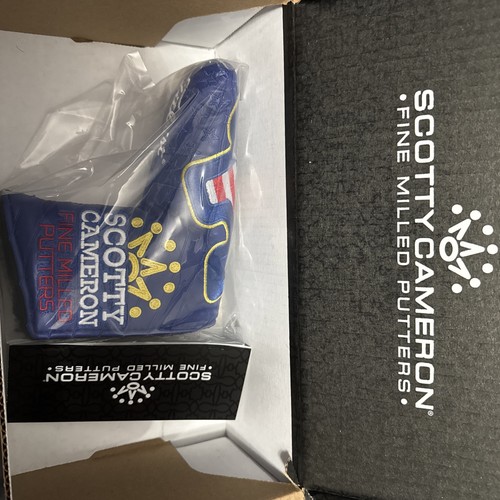 Casquette Golf Scotty Cameron Rétro - Drapeau Américain, Scotty Dog, Ryder Cup 2025 - Taille Réglable