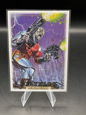 Deathlok #28 - Wood - 2024 marvel masterpieces 92 Platinum