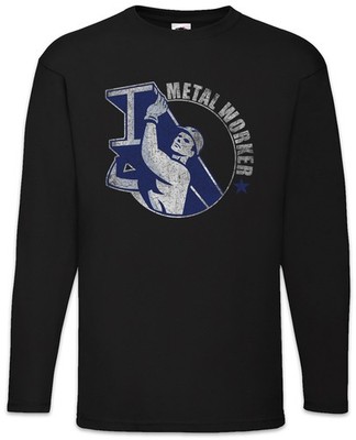 Metal Worker II Langarm T-Shirt Schlosser Locksmith Metallbau Schlosserei