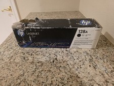 HP LaserJet 128A Print Toner Cartridge BLACK CE320A Damaged Box