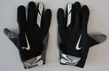 Nike PGF665 Men's Sz 2XL Black/Gray Vapor Jet 5.0 Football Gloves