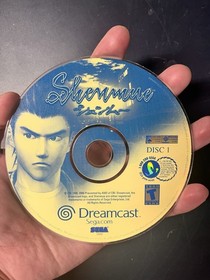 Shenmue Sega Dreamcast 3 Discs Only Tested