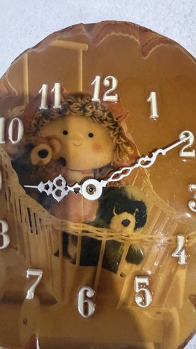 Lotto 2 orologi vintage non funzionanti finitura resina ottime condizioni vedi foto - Foto 10 di 10