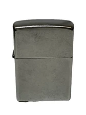 Zippo Brushed Chrome Lighter Date Code J 20 Working KN411