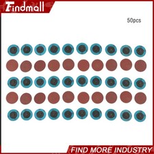 Findmall 50 PCS 2 Inch 120 Grit Roll Lock Die Grinder Sanding Grinding Discs 0.31 per gallon