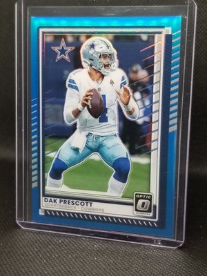 2025 Donruss Optic #81 Dak Prescott Neon Blue #130 /399
