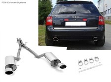  Duplex Racing-Komplettanlage ab Kat. Audi A6 S6 quattro 4B Typ C5 RS6-Look