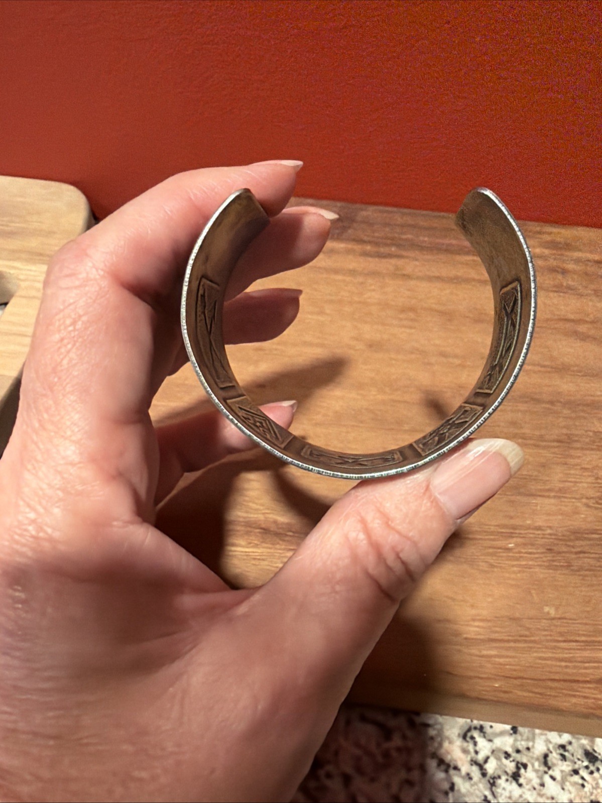 Native Story Teller Cuff - image 8