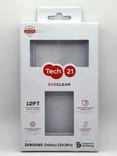 Tech21 EvoClear Series Case for Samsung Galaxy S24 Ultra - Clear