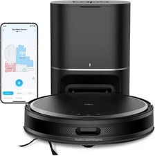 Tapo Ultra-Slim LiDAR Smart Navigation Robot Vacuum and Mop with Self-Emptying