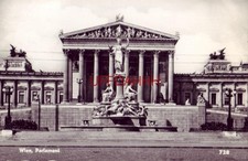 RPPC - AUSTRIA. WIEN, PARLAMENT