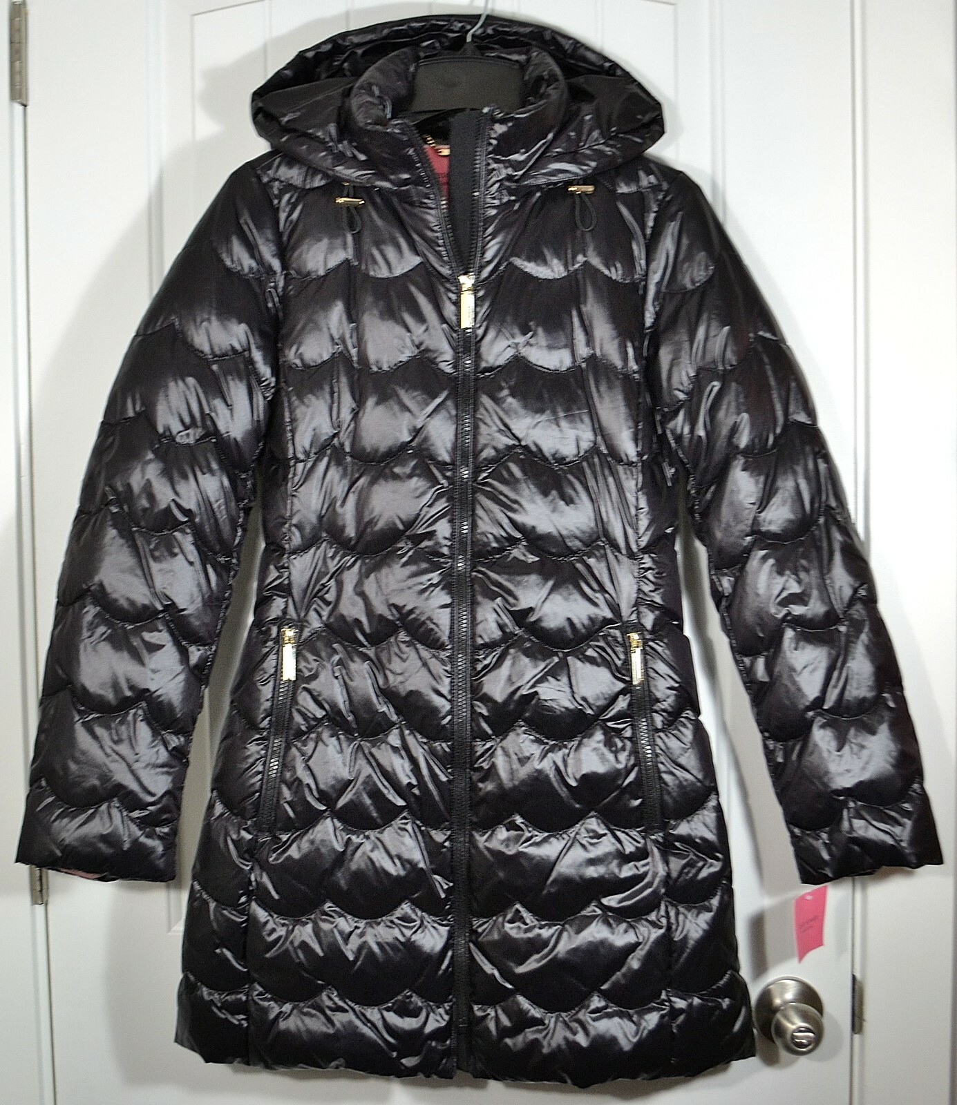 black padded coat short