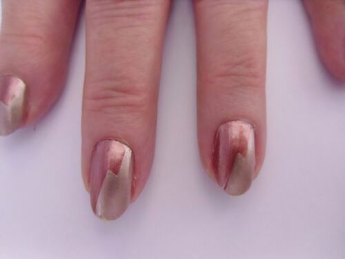 Nail Art White French Manicure Guide LighteninG Tip Manicure Stickers Stencil 03 - Picture 3 of 3