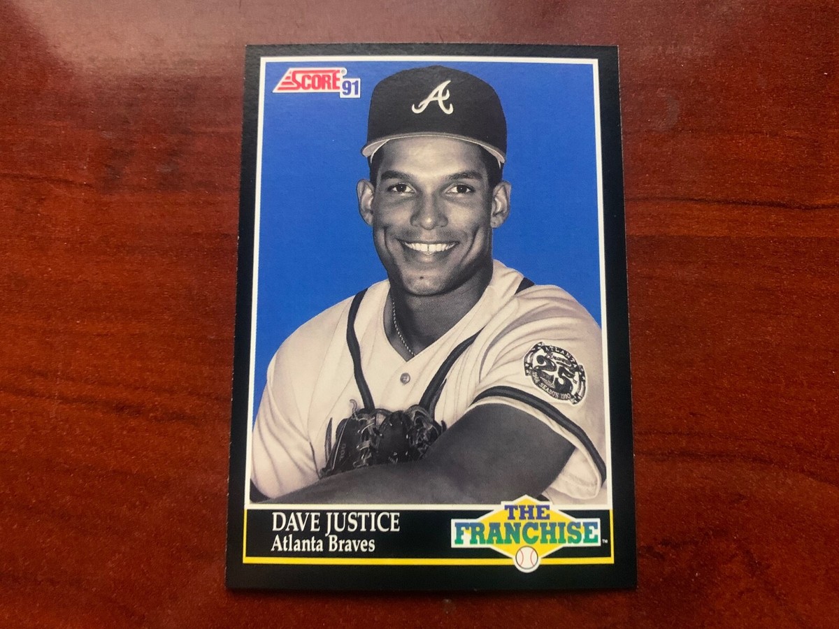 1991 Score - David Justice #861 for sale online | eBay