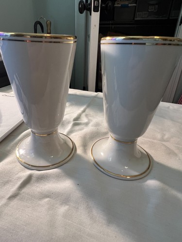 Napolean and Josephine Gold Rimmed Cups - Picture 2 of 4