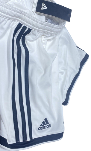 Adidas Kids Shorts White and Black Youth Shorts Size Small, Activewear New - Picture 4 of 9