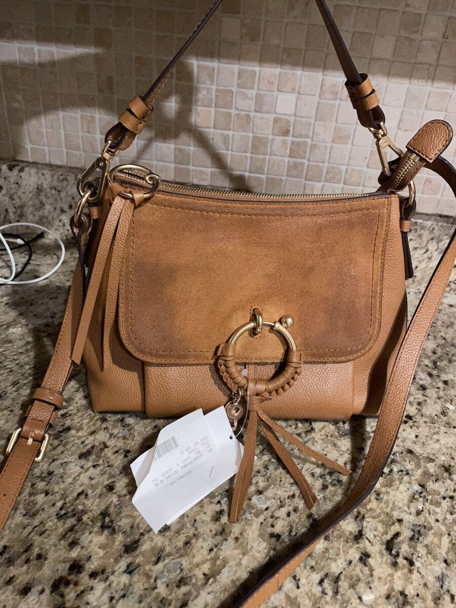 See By Chloe Joan Small Crossbody Suede Leather “ Dirt Marks See By Chloe Joan Small Crossbody Suede Leather “ Dirt Marks