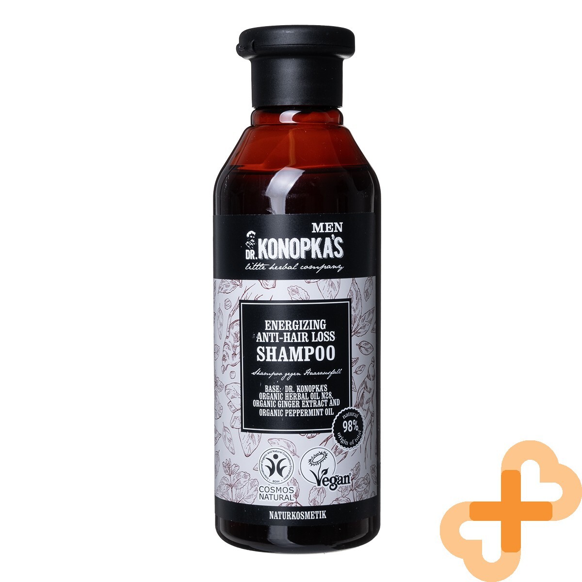 Dr.KONOPKA'S Herren Energizing Anti-hair Flosser Shampoo 280ml Vegan