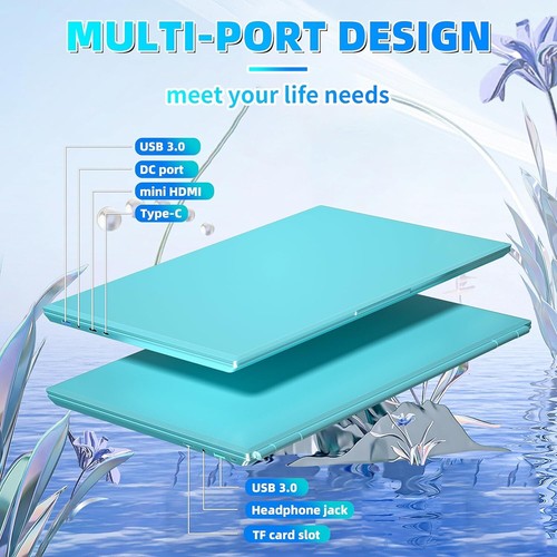 Ultra-Thin 16" Laptop: Intel N95, 16GB RAM, 256GB SSD with Backlit Keyboard - Picture 11 of 11