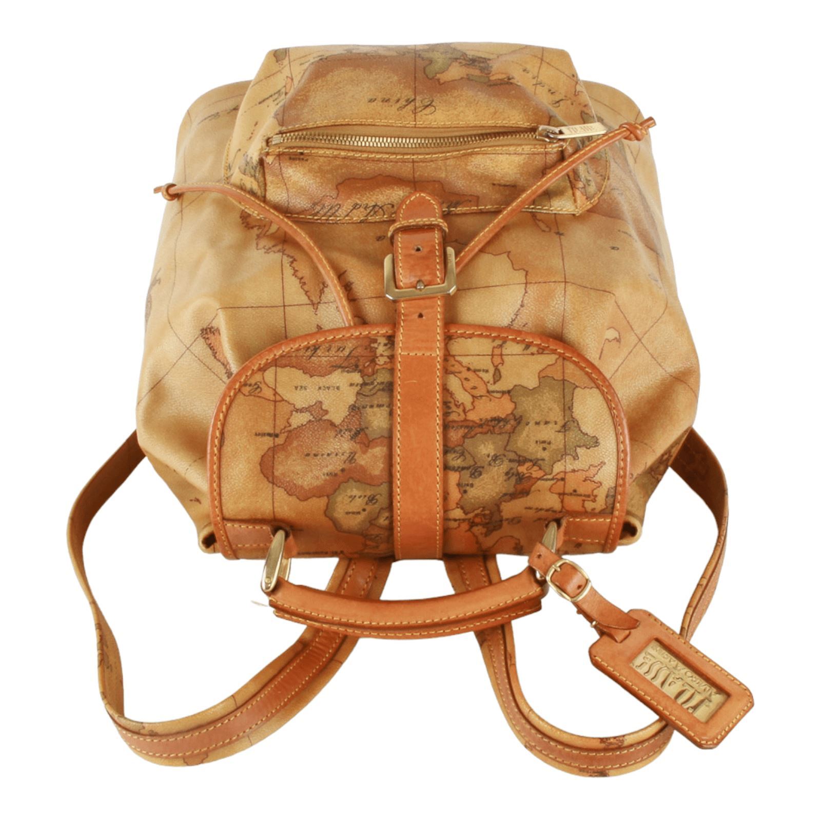 Authentic Alviero Martini Classe world map backpack — image 3