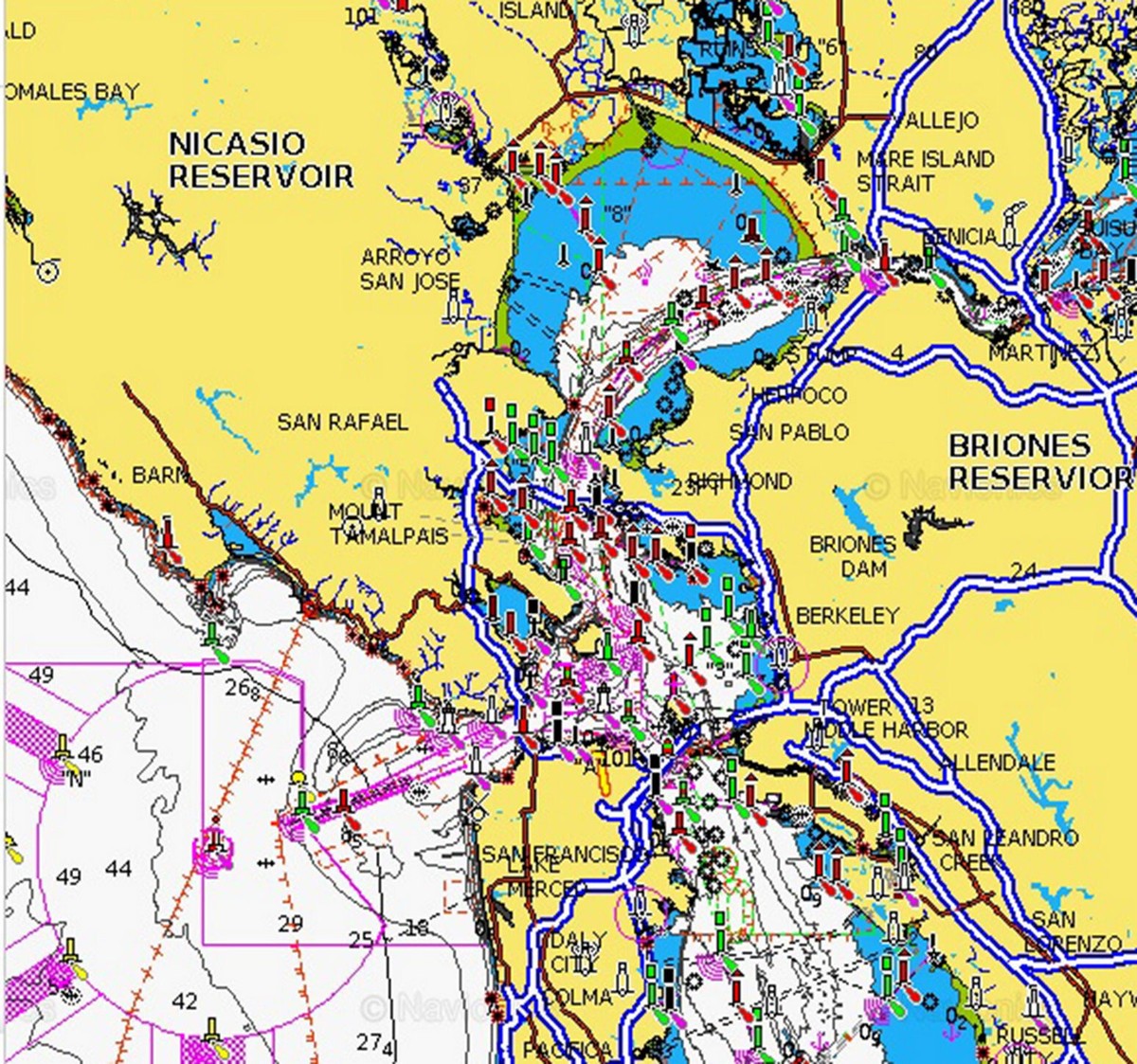 2026 Navionics Plus microSD MSD Chart Card Maps U.S. West & Hawaii