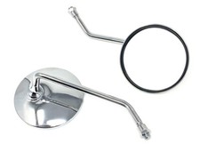BLACK* RIGHT MIRROR OEM VESPA GTS HPE2 2023- (SUPER